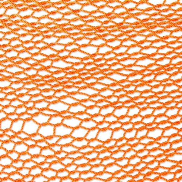 Alternate image for Orange Fringed Cotton Rope Hammock Triple from Mexico Orange Cascade