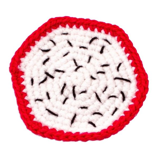 Alternate image for Fruit-Themed Crocheted Coasters Set of 4 Juicy Fruit