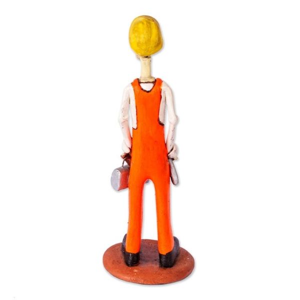 Alternate image for Hand Crafted Ceramic Catrin Figurine Tradesman Catrin