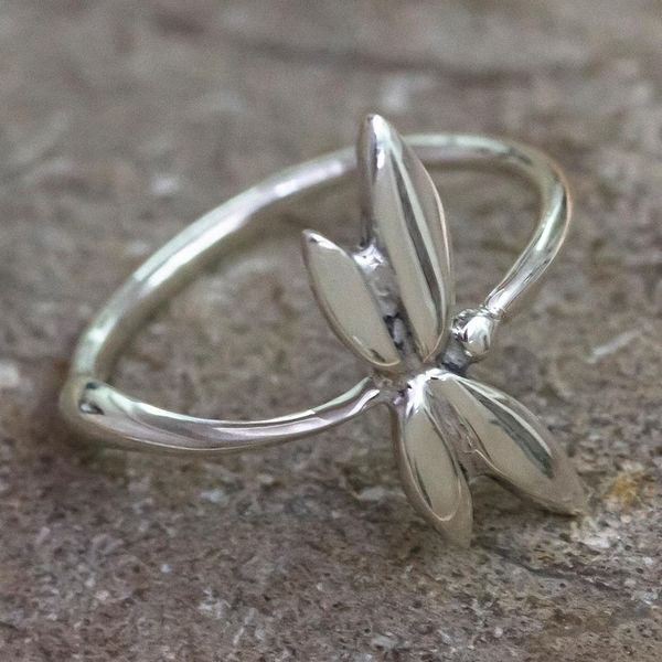 Alternate image for Taxco Sterling Silver Ring Taxco Dragonfly