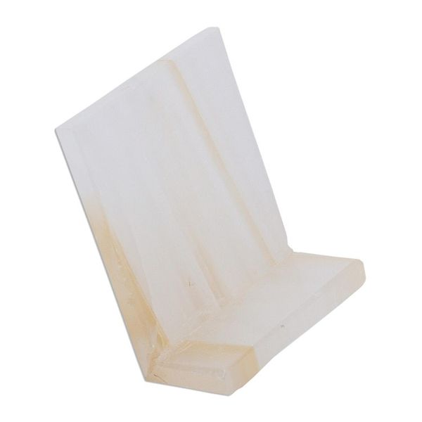Alternate image for Natural Cream Onyx Desk Set Hand Crafted in Mexico Cream and Honey