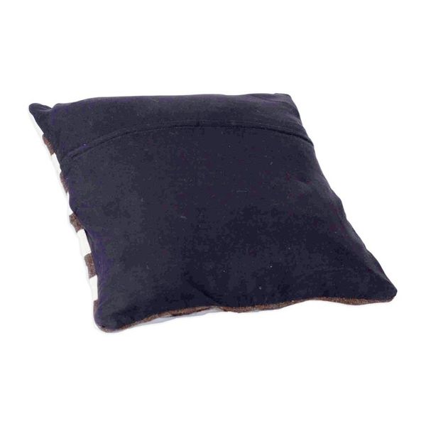 Alternate image for Handwoven Brown and Ivory Color Cushion Cover Zapotec Eagles