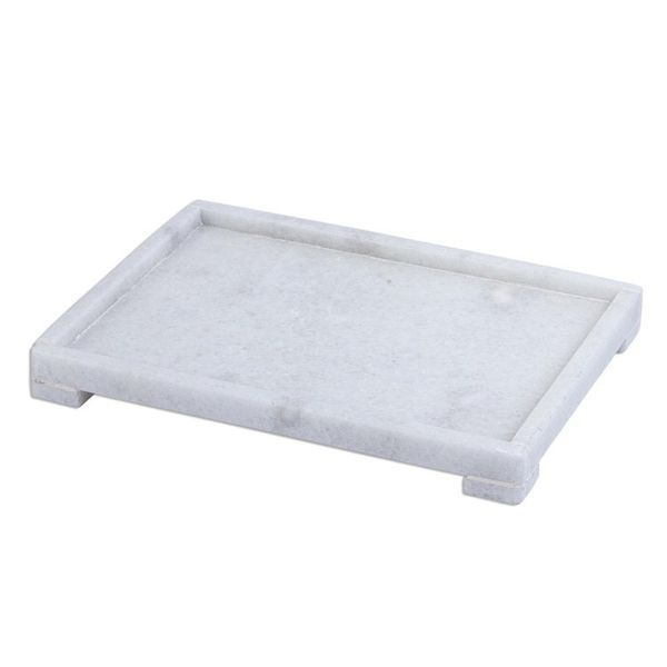 Alternate image for Natural White Marble and Onyx Bath Set 8 Pieces Elite