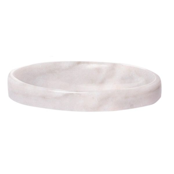Alternate image for Handcrafted Marble Bath Accessory Set 5 Pieces Vanity Fair in Beige