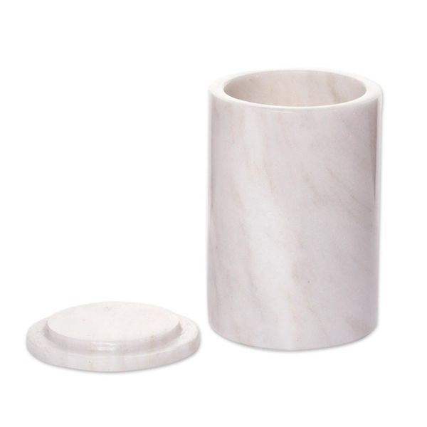 Alternate image for Handcrafted Marble Bath Accessory Set 5 Pieces Vanity Fair in Beige