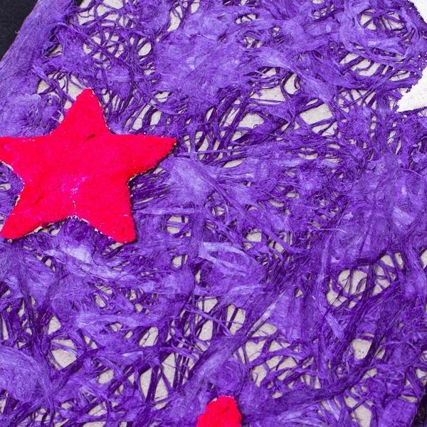 Alternate image for Handmade Journal from Mexico Moon and Stars