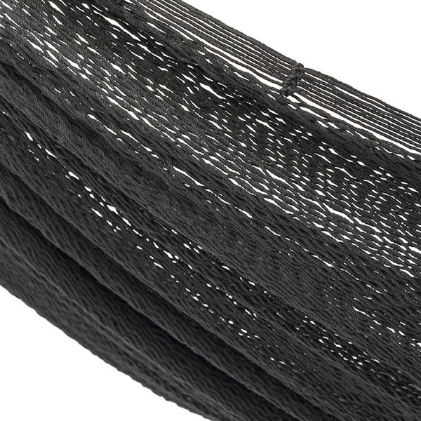 Alternate image for Handmade Black Rope Hammock Triple Uxmal Night