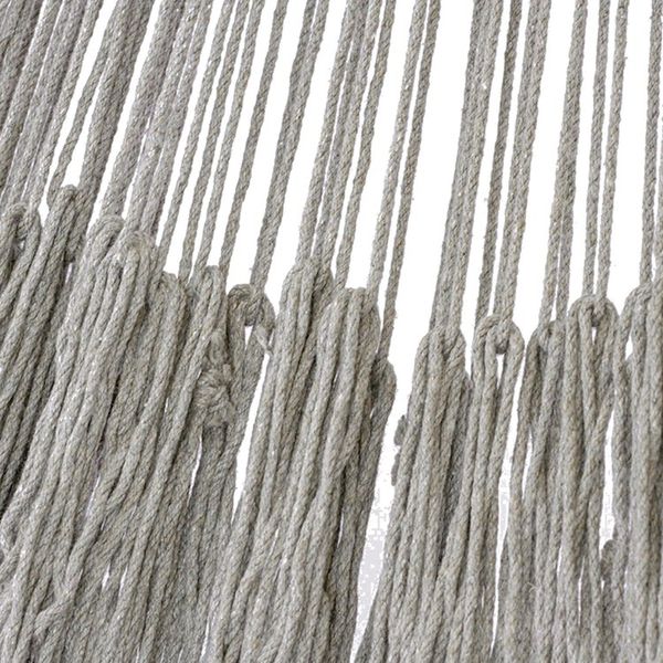 Alternate image for All Cotton Rope Hammock in Grey Triple Mirage in Grey