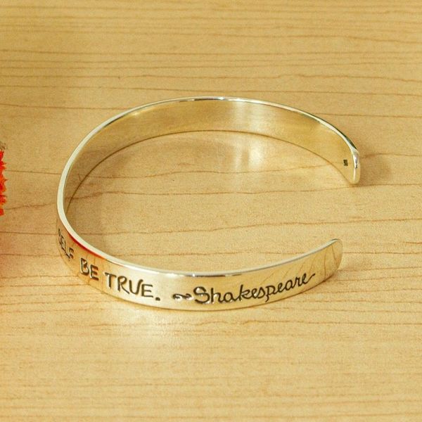 Alternate image for Shakespeare Be True Sterling Silver Cuff Bracelet from Taxco Be True to You