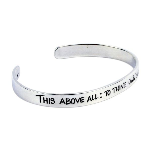 Alternate image for Shakespeare Be True Sterling Silver Cuff Bracelet from Taxco Be True to You