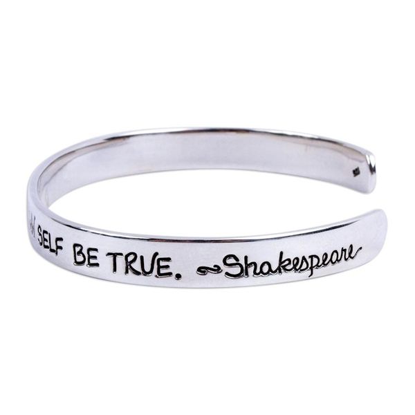 Alternate image for Shakespeare Be True Sterling Silver Cuff Bracelet from Taxco Be True to You