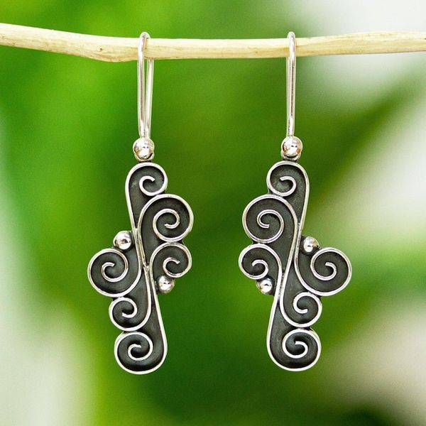 Alternate image for Taxco Sterling Silver Earrings Iconic Taxco