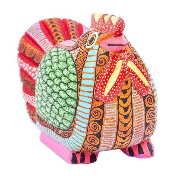 Alternate image for Hen Alebrije Figurine Flirty Hen