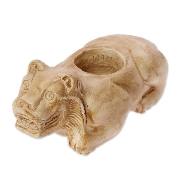Alternate image for Ceramic vessel Aztec Jaguar