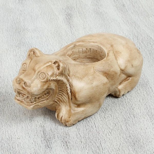 Alternate image for Ceramic vessel Aztec Jaguar