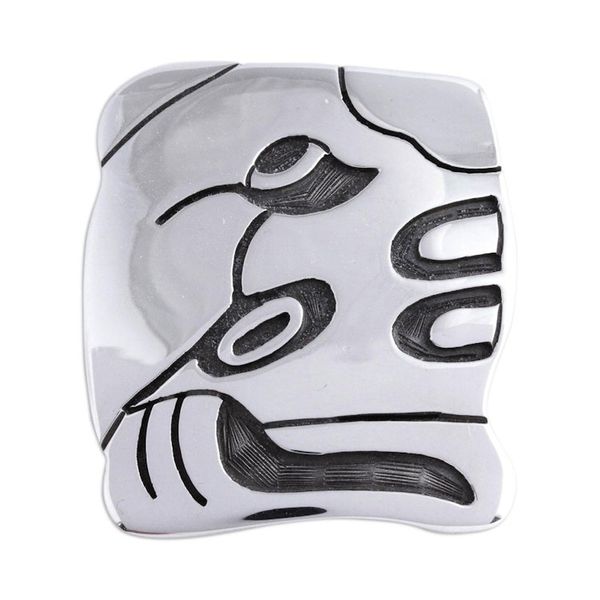 Alternate image for Unique Mexican Silver Womens Pendant Maya Dog