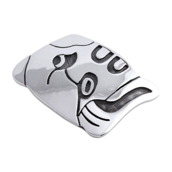 Alternate image for Unique Mexican Silver Womens Pendant Maya Dog