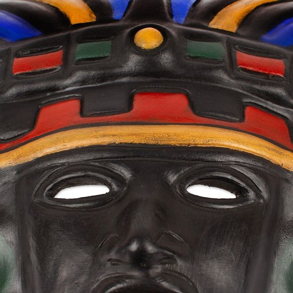 Alternate image for Ceramic mask Aztec Warrior