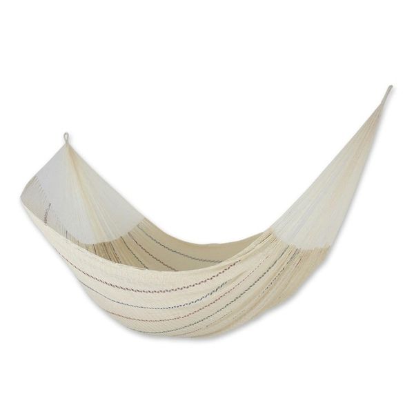 Alternate image for Unique Cotton Mayan Hammock Double Sunset Riviera