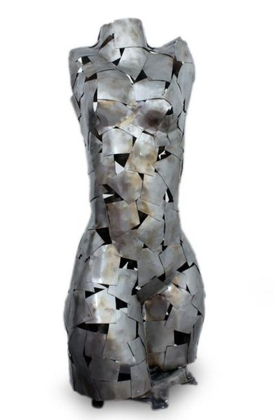 Alternate image for Iron sculpture Rustic Androgyny