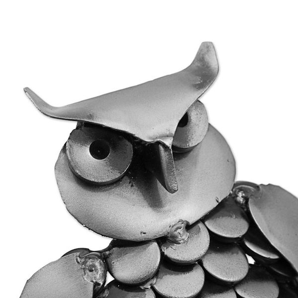 Alternate image for Upcycled Auto Part Key Rack Owl from Mexico Gateway Owl