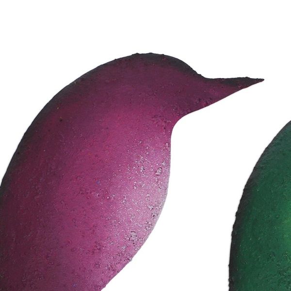 Alternate image for Steel Wall Sculpture of Two Colorful Birds from Mexico Avian Friends