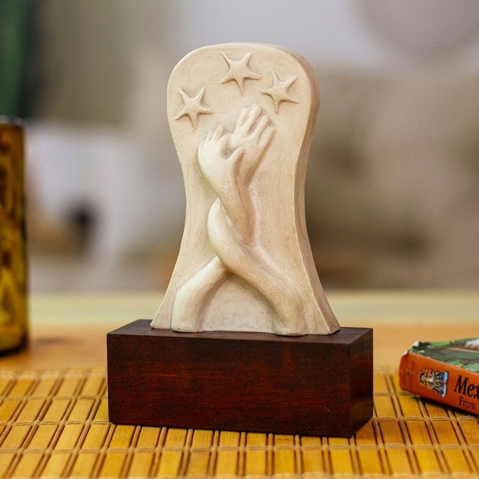 Modern Resin Sculpture 'Success'