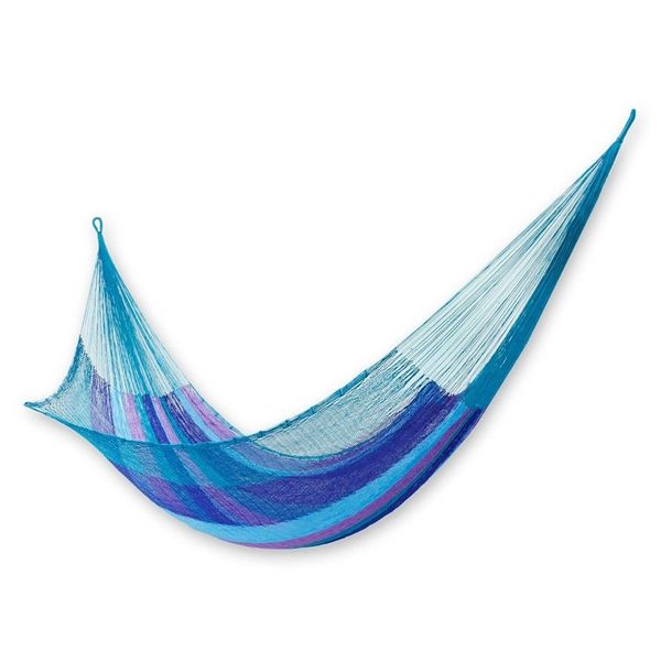 Alternate image for Mexican Patterned Mayan Hammock Double Maya Skies