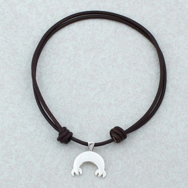 Alternate image for Taxco Sterling Silver Cancer Pendant Necklace from Mexico Taxco Cancer