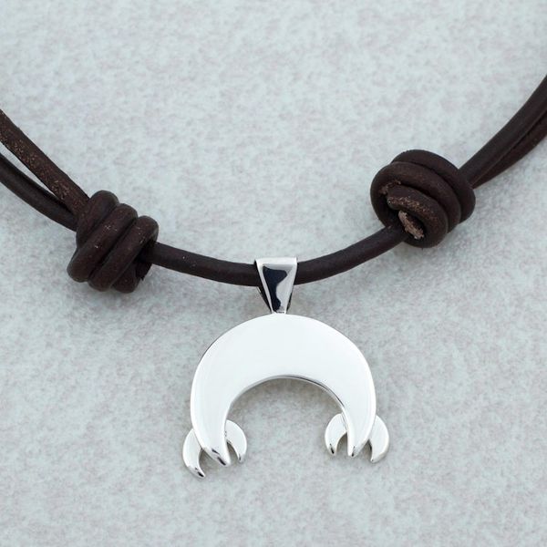 Alternate image for Taxco Sterling Silver Cancer Pendant Necklace from Mexico Taxco Cancer