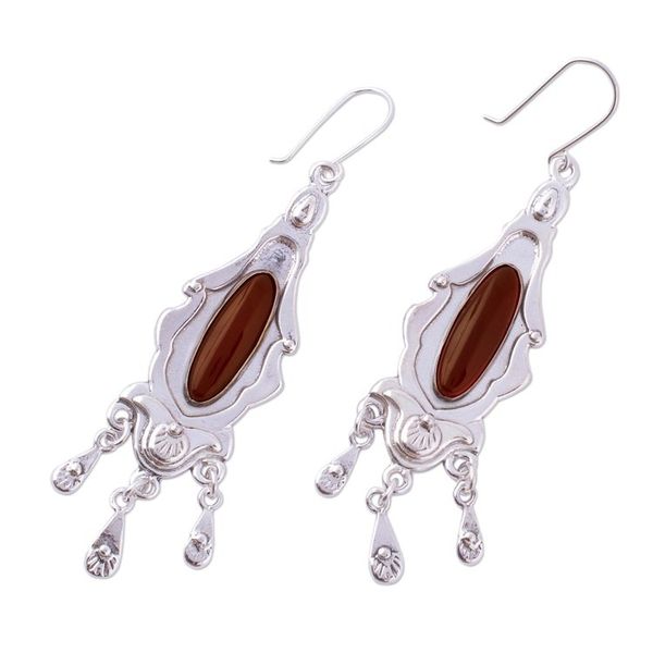 Alternate image for Carnelian chandelier earrings Historys Promise