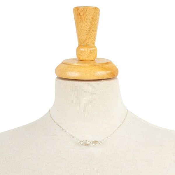 Alternate image for Hand Crafted Taxco Silver Pendant Necklace Infinite Maya