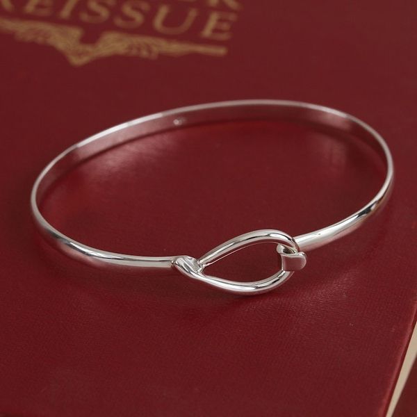 Alternate image for Taxco Silver Bangle Bracelet Crafted in Mexico Lasso Link