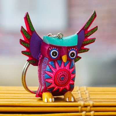 Alternate image for Curated Gift Box 2 Bags-Alebrije Key Chain-Bracelets Colors of Mexico