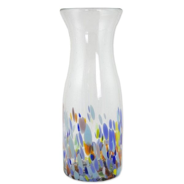 Alternate image for Host Gift Box with 2 Glasses-Carafe-Basket-from Mexico Colorful