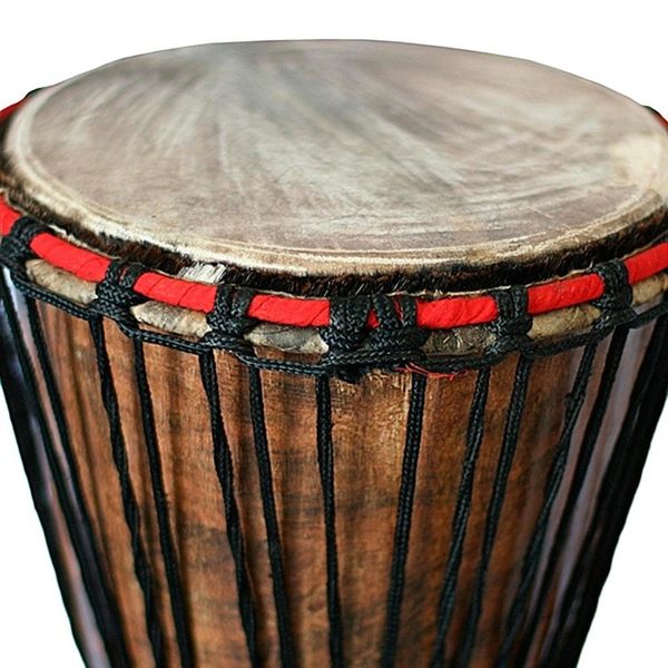 Alternate image for Fair Trade Wood Djembe Drum Think Together