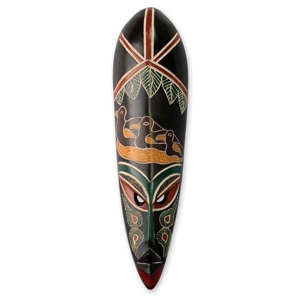 Alternate image for African wood mask Good Mother