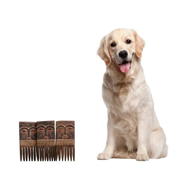 Alternate image for Handcrafted Wood Wall Combs Set of 3 Ashanti Wisdom