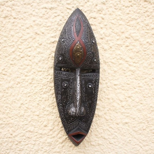 Alternate image for African Wood Mask A Man of Knowledge