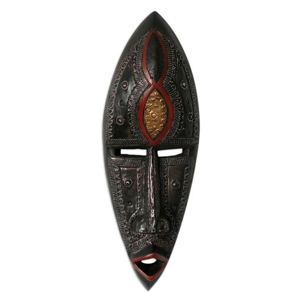 Alternate image for African Wood Mask A Man of Knowledge