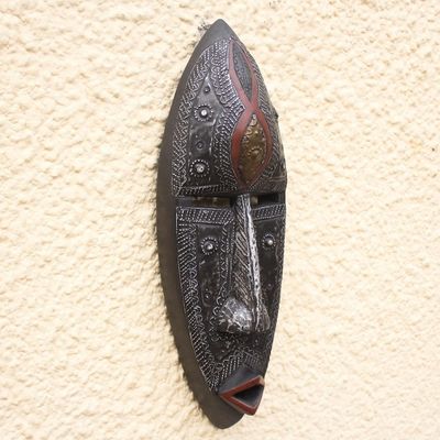 Alternate image for African Wood Mask A Man of Knowledge