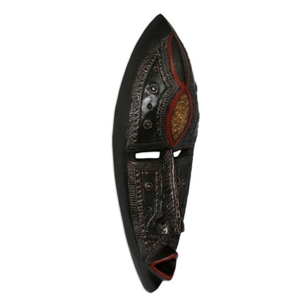 Alternate image for African Wood Mask A Man of Knowledge