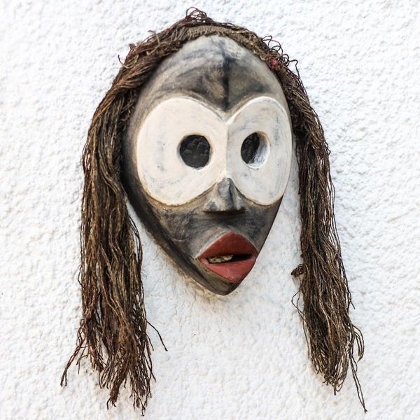 Alternate image for Hand Carved Dan Tribe African Mask Dan Protector