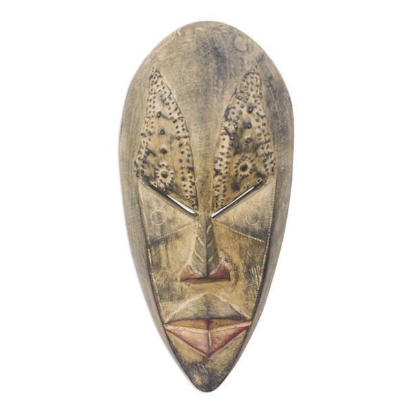 Alternate image for Ewe Wood Mask Brilliant Mind
