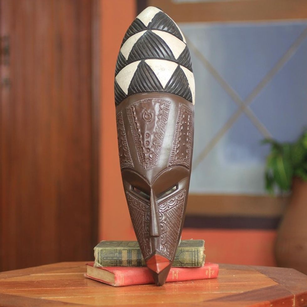 Akan Woman African Mask 'Eno'