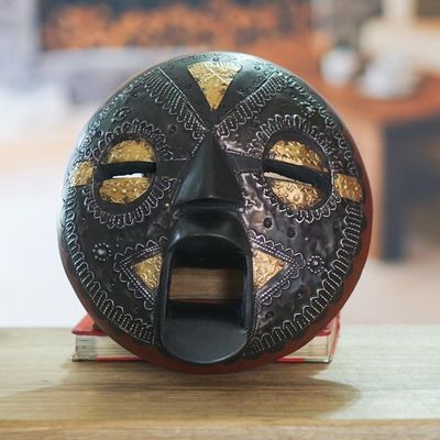 Alternate image for Hand Crafted African Wood Mask Beautiful Soul