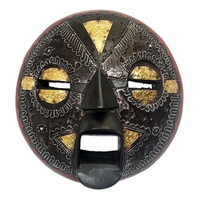 Alternate image for Hand Crafted African Wood Mask Beautiful Soul
