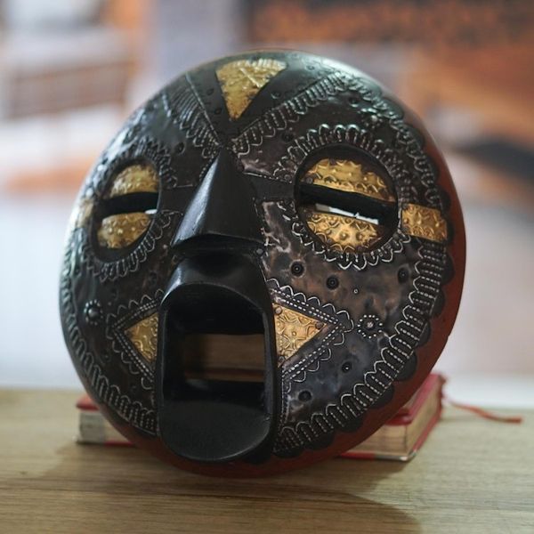 Alternate image for Hand Crafted African Wood Mask Beautiful Soul