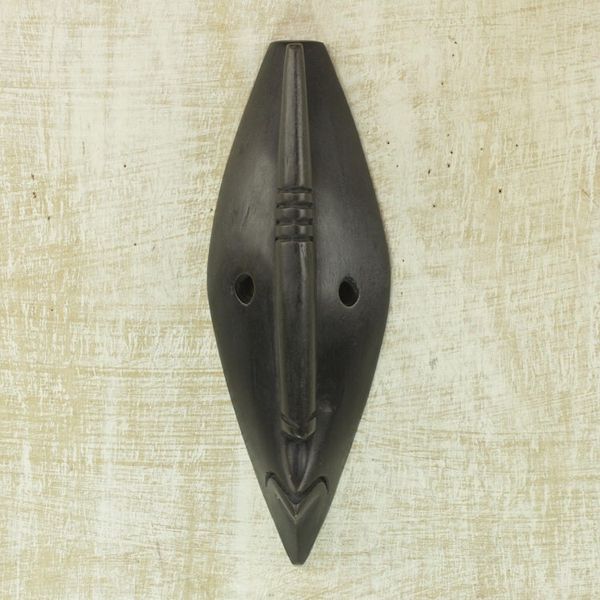 Alternate image for African Wood Mask Let Peace Reign