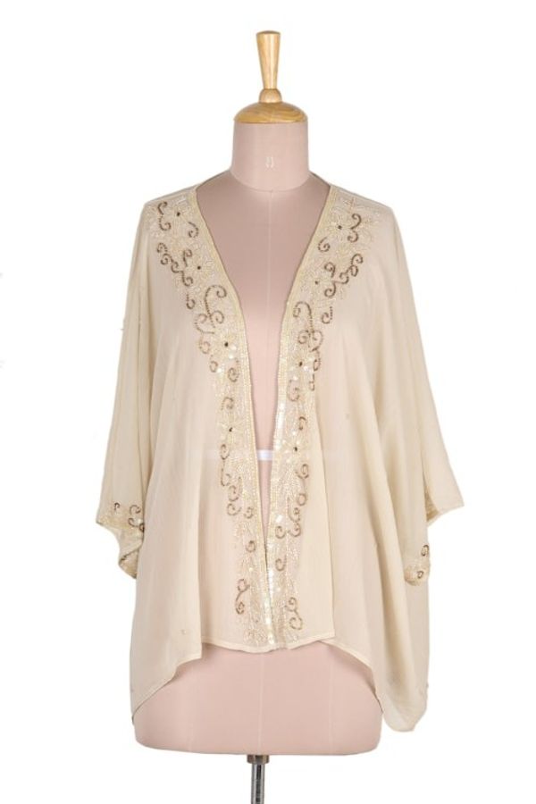 Alternate image for Beaded layering Jacket Jaipur Glam